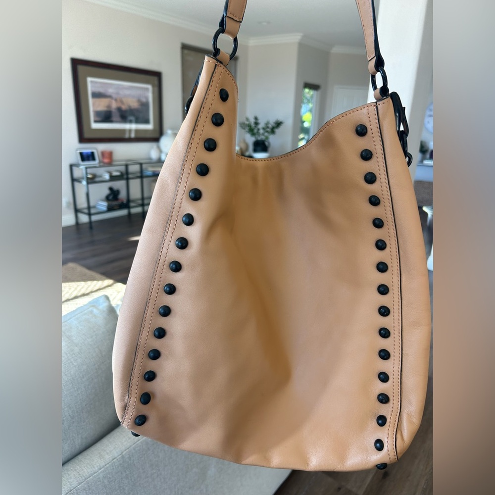 Loeffler Randall Studded Hobo Bag